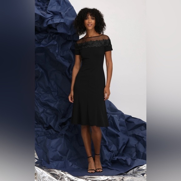 Maggy London TRACY ILLUSION Cocktail Dress SZ 2 US NWT ✨🔥🔥 - Picture 1 of 9